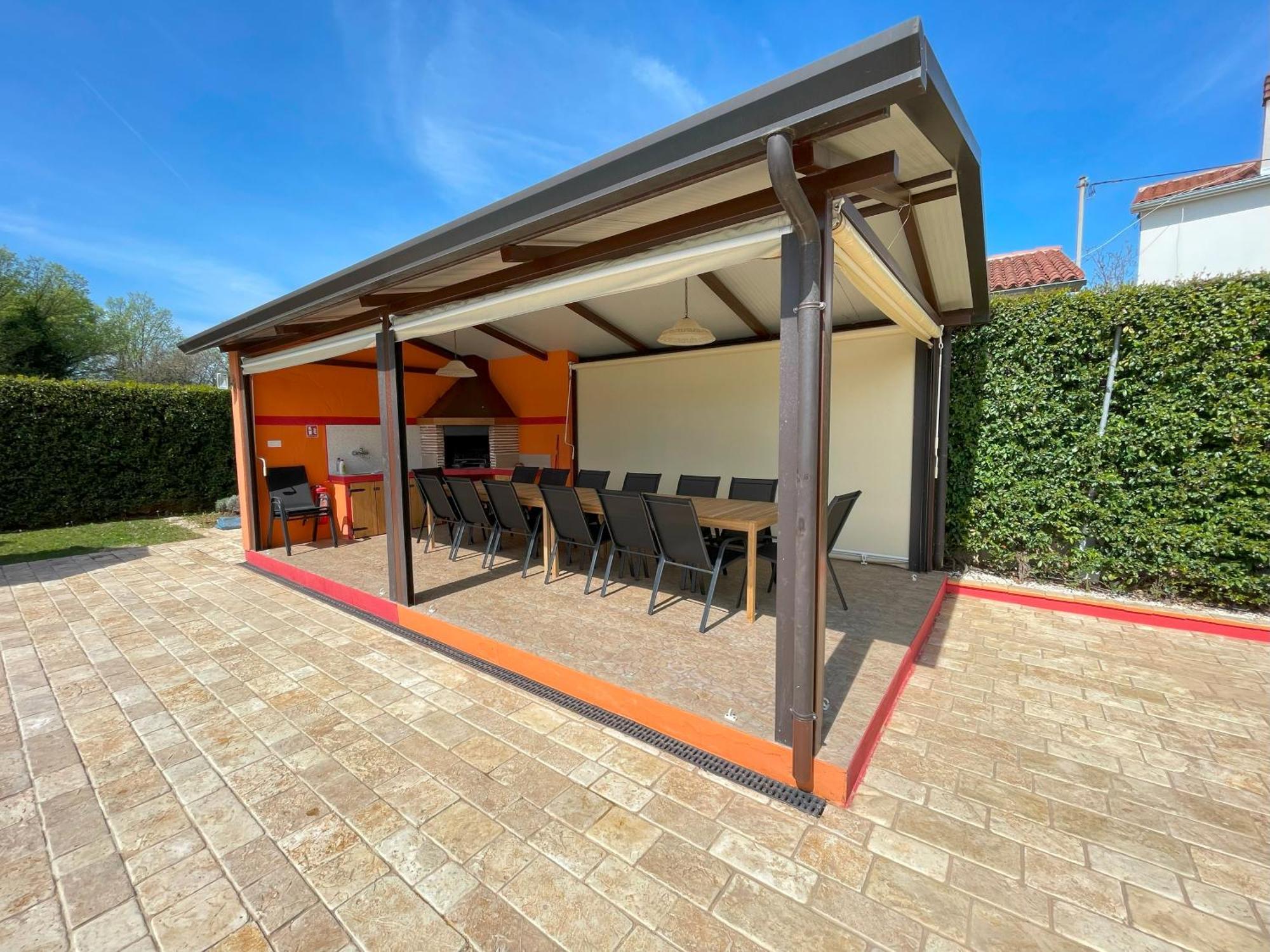 Villa Antonci-18, Pool, 3 Houses, Jacuzzi, Private Territory Antonci  Bagian luar foto